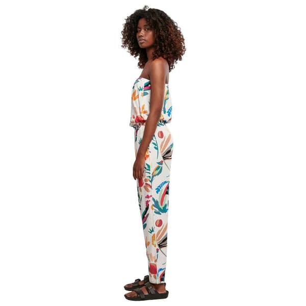 Urban Classics Viscose Bandeau Heldragt Hvid 3XL Kvinde