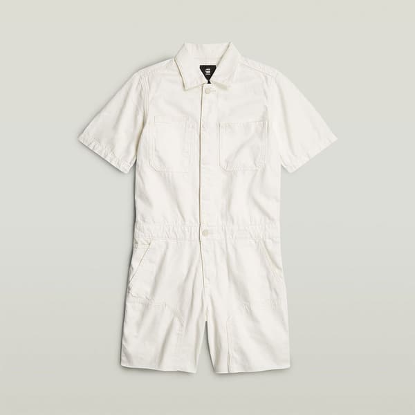 G-star Painter Playsuit Beige M Kvinde