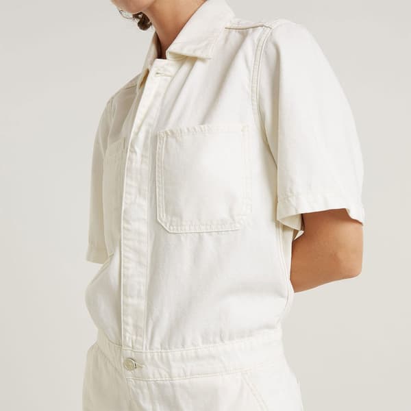 G-star Painter Playsuit Beige M Kvinde