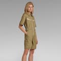 Miniatyrbillede 1 af 3: G-star Multi Zip Playsuit Grøn S Kvinde