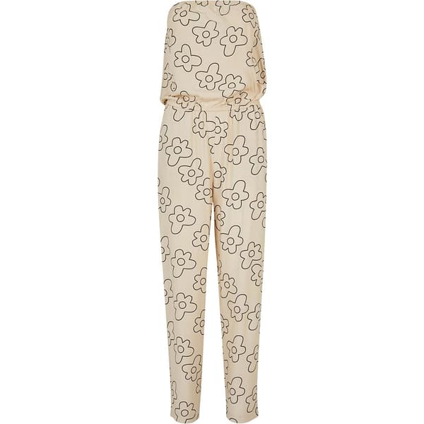 Urban Classics Viscose Heldragt Beige 3XL Kvinde
