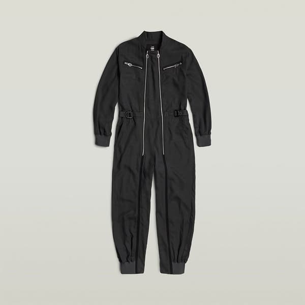 G-star Zip Wide Heldragt Blå S Kvinde