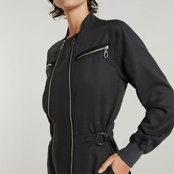 G-star Zip Wide Heldragt Blå S Kvinde