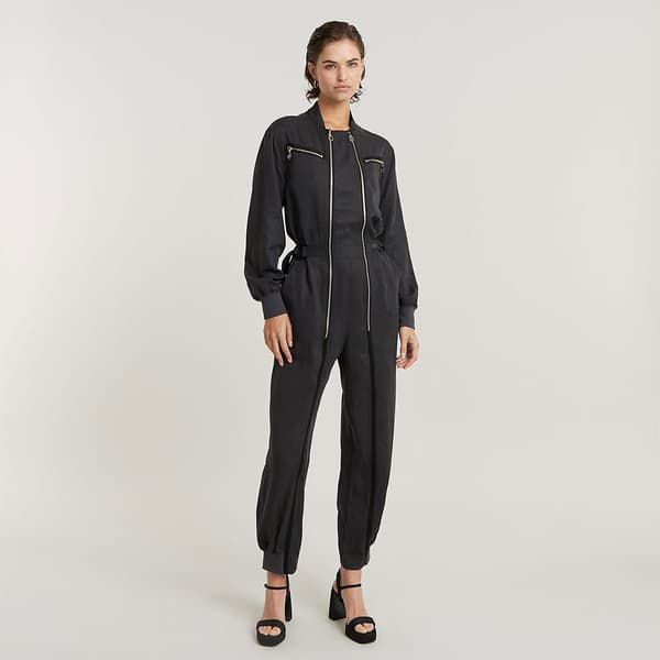 G-star Zip Wide Heldragt Blå S Kvinde