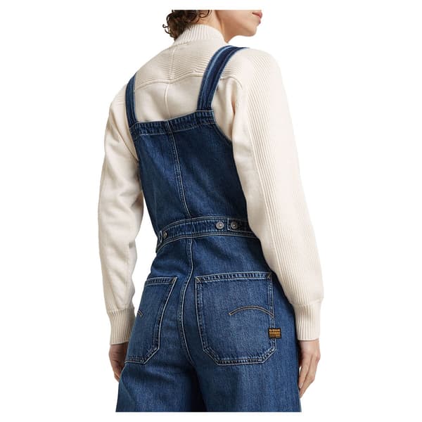 G-star Dungaree Overall Blå S Kvinna