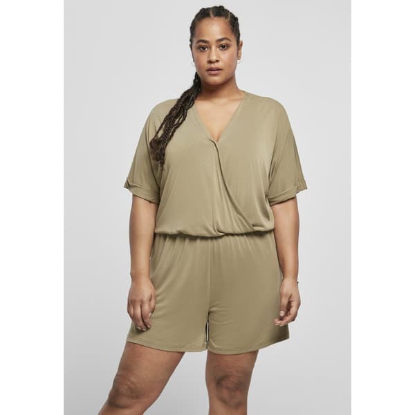 Urban Classics Modal Heldragt Grøn 4XL Kvinde