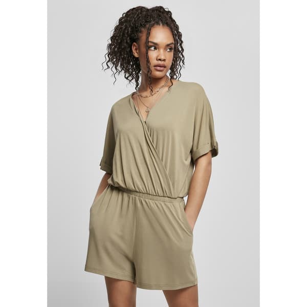 Urban Classics Modal Heldragt Grøn 4XL Kvinde