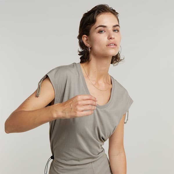 G-star Riveted Flared Heldragt Beige XL Kvinde