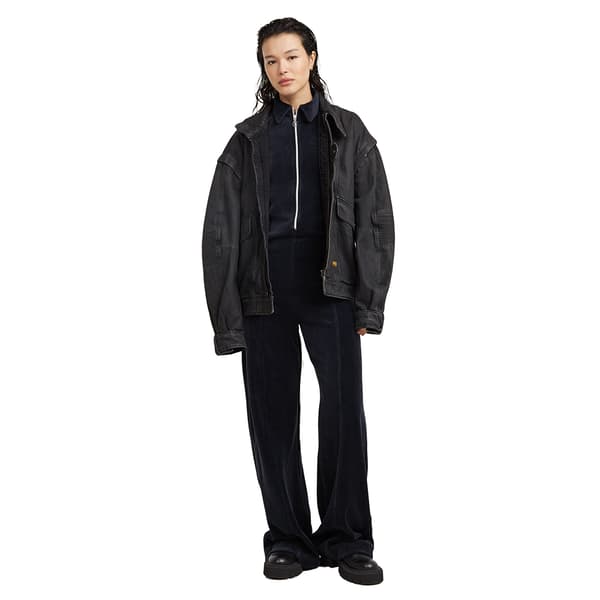 G-star Wide Leg Velvet Haalari Sininen S Nainen