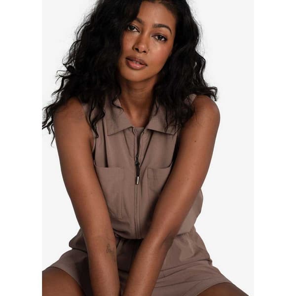 Lole Momentum Playsuit Brun L Kvinde