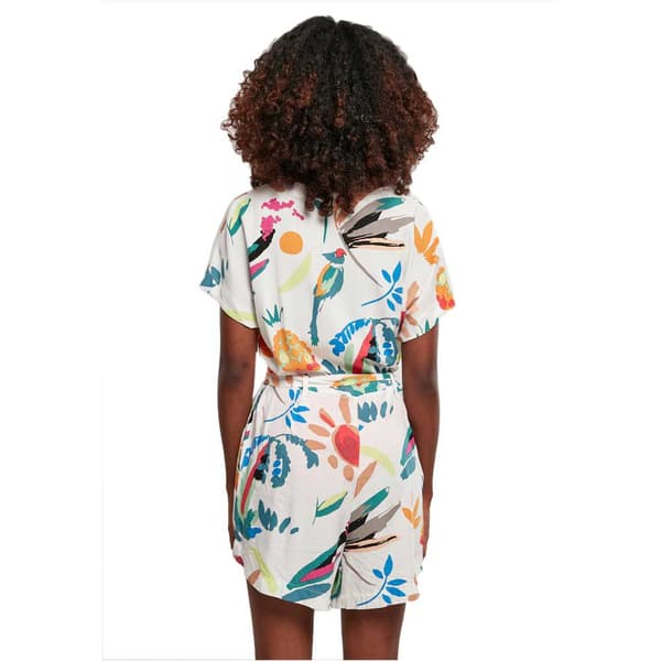 Urban Classics Viscose Playsuit Flerfarvet 4XL Kvinde