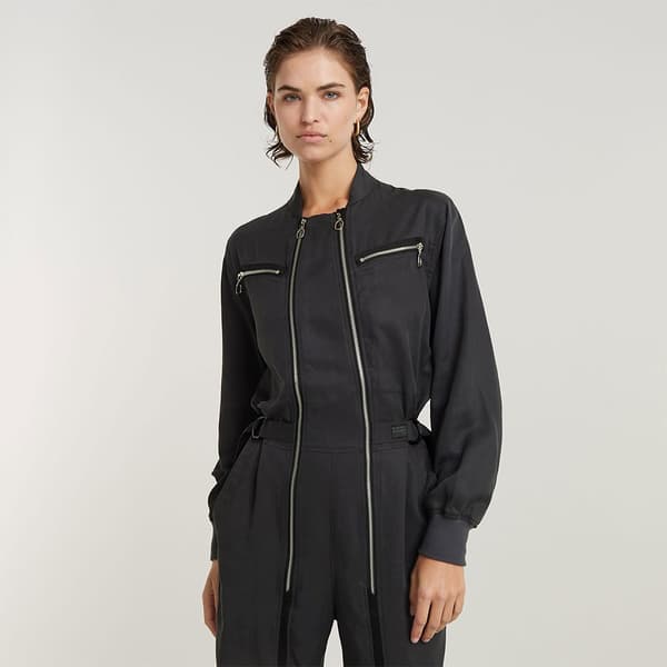 G-star Zip Wide Heldragt Blå XS Kvinde