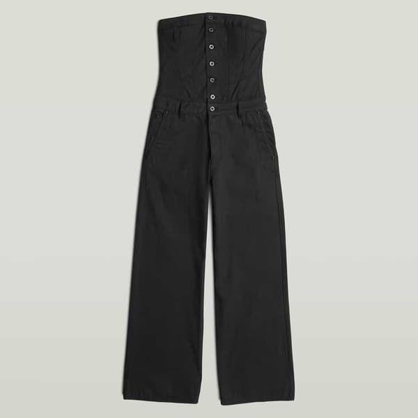 G-star 30yr Apre Suit Overall Svart S Kvinna