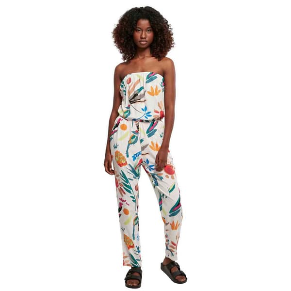 Urban Classics Viscose Bandeau Heldragt Hvid XL Kvinde