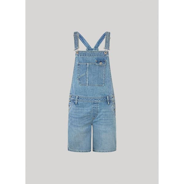 Pepe Jeans Abby Fabby Playsuit Blå M Kvinde