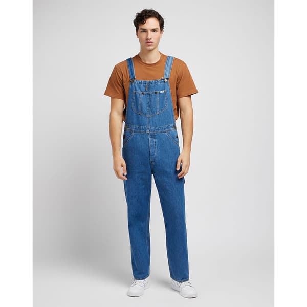 Lee Bib Overall Blå XS Man