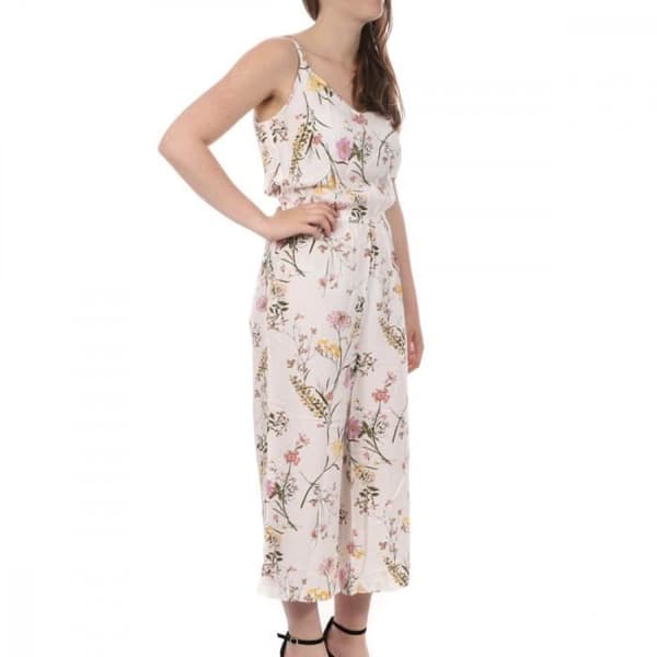 Kombination Vit/Blommor Dam Vero Moda 7/8