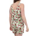 Miniatyrbild 2 av 2: Combishort Vit/Blommor Dam Vero Moda Easy