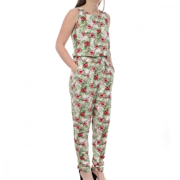 Kombination Vit/Blommor Kvinna Vero Moda Easy
