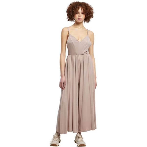 Urban Classics Damer - MODAL Spaghetti Jumpsuit