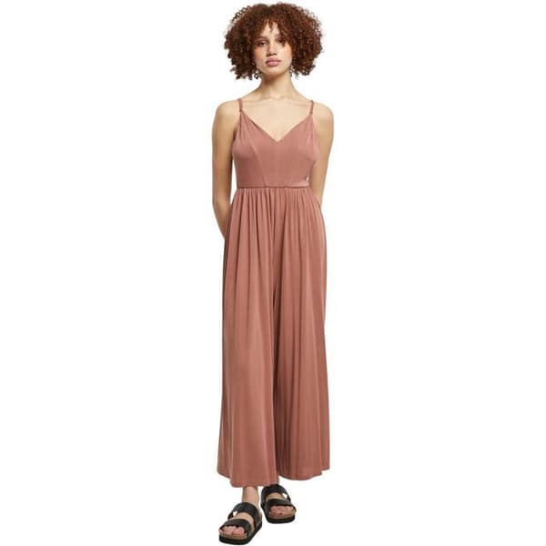 Urban Classics Damer - MODAL Spaghetti Jumpsuit