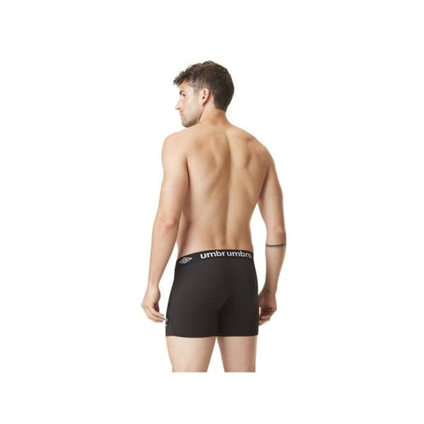 Umbro Boxer för Män Ingen, Kalsonger för Män - Svart (Pack om 5)