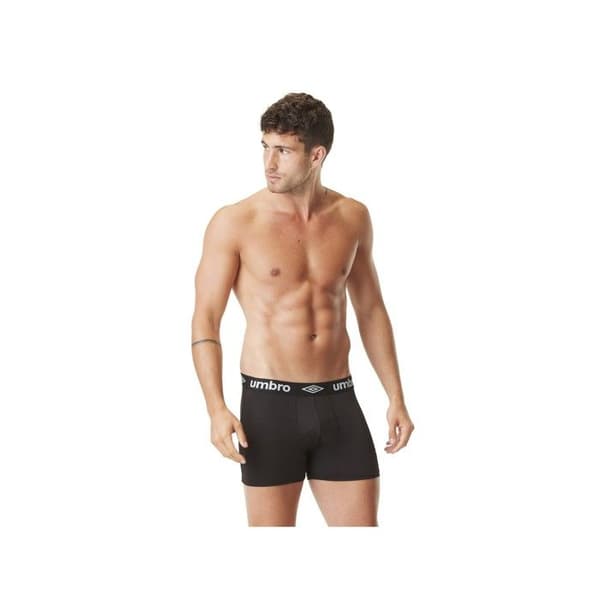 Umbro Boxer för Män Ingen, Kalsonger för Män - Svart (Pack om 5)