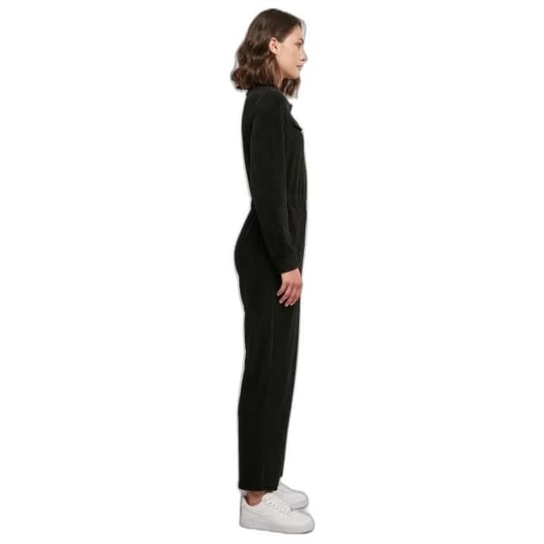 Urban Classics Corduroy Jumpsuit för kvinnor - svart - L