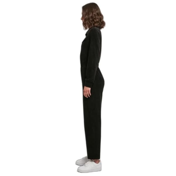 Urban Classics Corduroy Jumpsuit för kvinnor - svart - L