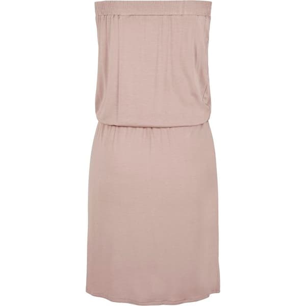 Kvinneklær Urban Classics viscose kort kjole (Størrelser større)