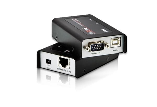ATEN CE100 -paikalliset ja etäyksiköt - KVM-laajennus - USB - ulkoinen - jopa 100 m (CE100)