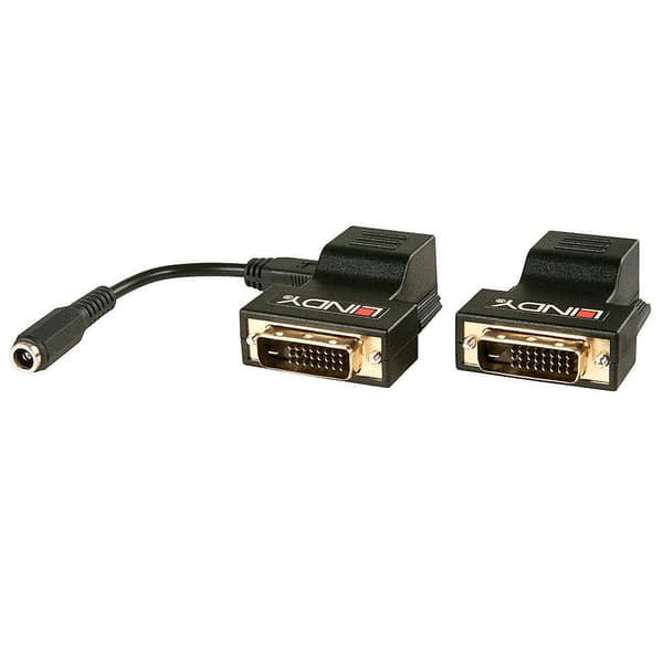 LINDY Extender CAT5e/6 DVI Extender - Video Extender - RJ-45 / Digital DVI, 24-pin - jopa 70 m (38300)