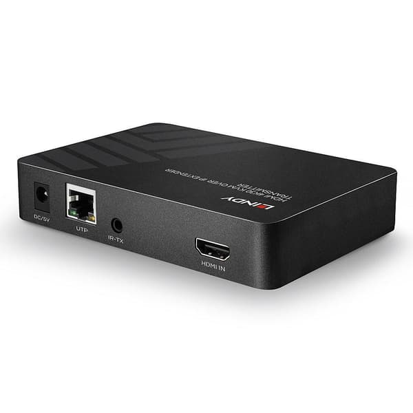 LINDY KVM over IP-förlängare, sändare - KVM/infraröd förlängare - GigE, HDMI - USB - upp till 150 m (38264)