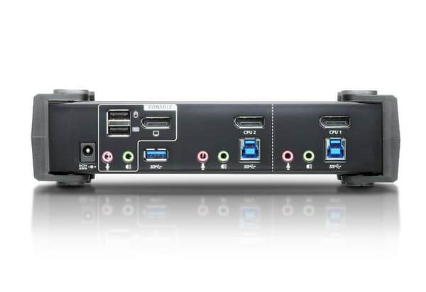ATEN CS1922 2-Port USB 3.0 4K DisplayPort KVM Switch (CS1922)