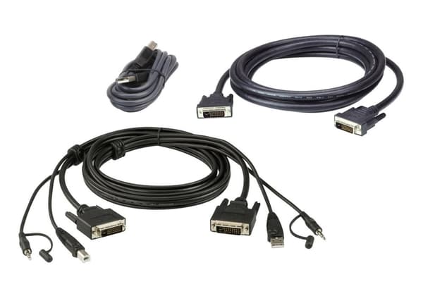 Aten KABELKIT DUAL DVI-Dd/USB/SP L:1.8M (2L-7D02UDX3)