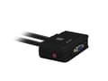 Miniatyrbild 2 av 3: LevelOne KVM-0223 - KVM/Audio Switch - USB - 2 x KVM/Audio - Desktop