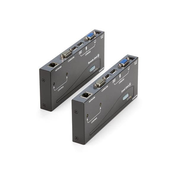 StarTech.com USB VGA KVM-förlängning upp till 150,0 m- KVM-förlängare över Cat5 UTP-nätverkskabel - KVM-förlängare - upp till 150 m (SV565UTPUEU)