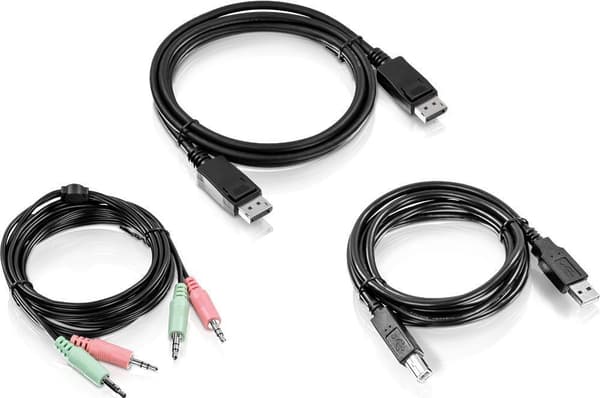 Trendnet TK-CP06 Näppäimistö/video/hiiri (KVM) kaapeli, musta 1,83 m (TK-CP06)