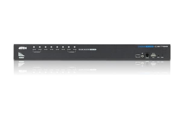 Aten CS1798 KVM Switch Rack Mount Black