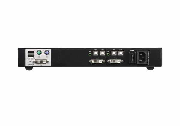 ATEN CS1182D - KVM/Audio Switch - 2 x KVM/Audio - 1 lokal bruger - Desktop (CS1182D-AT-X)