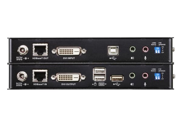 ATEN CE 620 - KVM/Audio/USB/Serial Extender - HDBaseT 2.0 - upp till 100m (CE620)