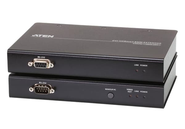 ATEN CE 620 - KVM/Audio/USB/Serial Extender - HDBaseT 2.0 - upp till 100m (CE620)