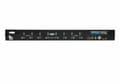 Miniatyrbillede 2 af 3: ATEN CS1768 - KVM/Audio switch - USB - 8 x KVM/Audio - 1 lokal bruger - desktop, rackmonterbar