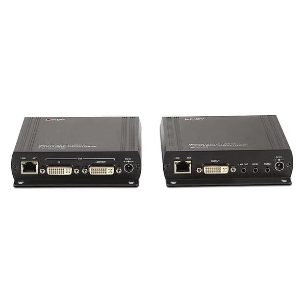 LINDY - Video-/ääni-/USB-/sarjajatkokaapeli - CAT 6:n kautta - jopa 140 m (39245)