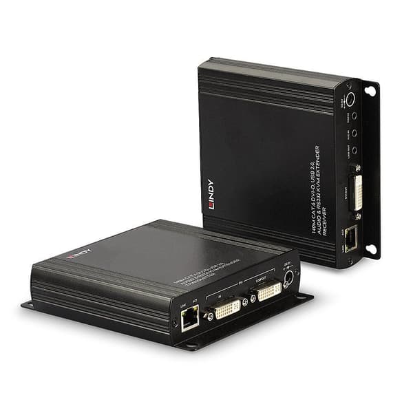 LINDY - Video/Audio/USB/Serielt forlængerkabel - via CAT 6 - op til 140 m (39245)