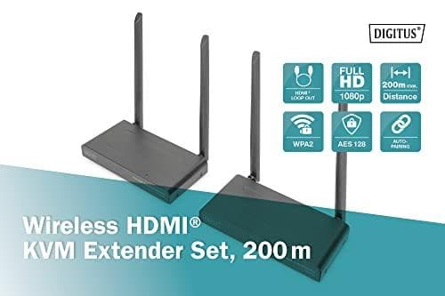 DIGITUS DS-55321 - Sender og modtager - Trådløs video-/lydudvidelse - 802.11ac - op til 200 m