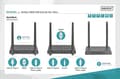 Miniatyrbillede 2 af 6: DIGITUS DS-55321 - Sender og modtager - Trådløs video-/lydudvidelse - 802.11ac - op til 200 m
