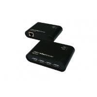 EXSYS EX-1445 Network Expansion Module Network Transmitter & Receiver Black (EX-1445) Svart