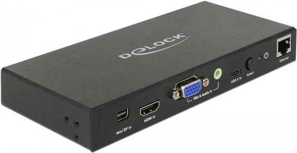 DeLOCK Multi-AV til HDMI-konverter - Multi-format til HDMI-konverter / scaler / switcher