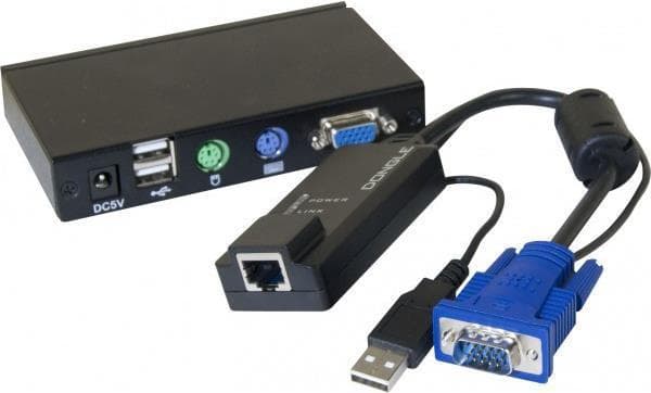 Dexlan 050009 - Sändare - Trådbunden och trådlös - 100 m - Svart - VGA - 230 A (050009)
